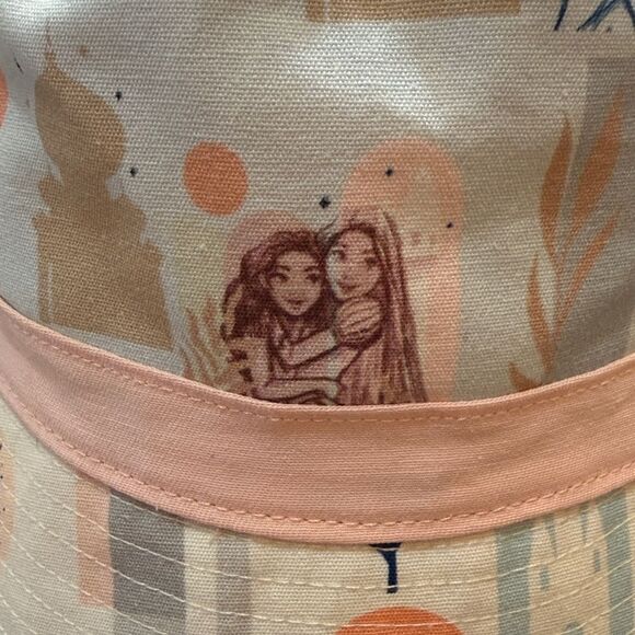 Disney Princesses Bucket Sun Hat Ariel Tiana Snow White Pastels - Picture 6 of 14